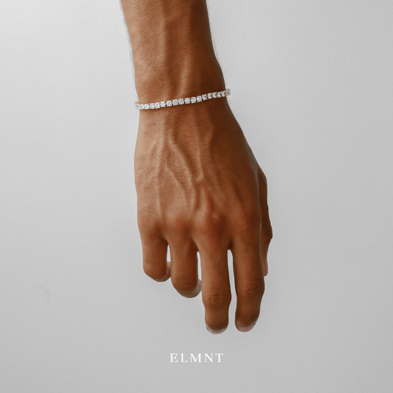 Tennis Bracelet | Silver