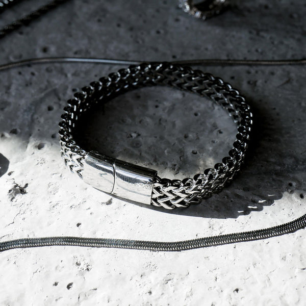 Thick Foxtail Chain Bracelet