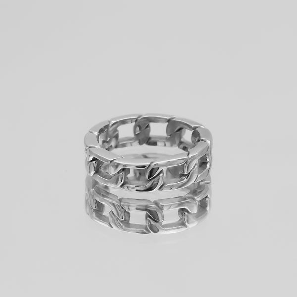 Cairo Curb Chain Ring | Silver