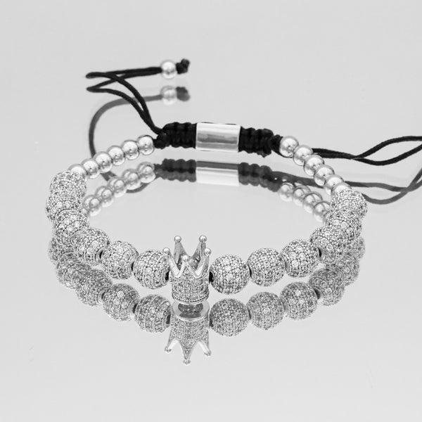 Crown bead Bracelet