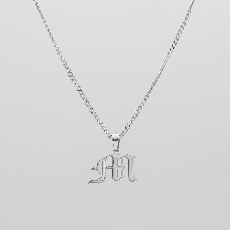 New Inial A Z Letters Pendant Necklace For Women Men Trendy Stainless Steel Link Sweater Chain New Inial A Z Letters Pendant Necklace For Women Men Trendy Stainless Steel Link Sweater Chain