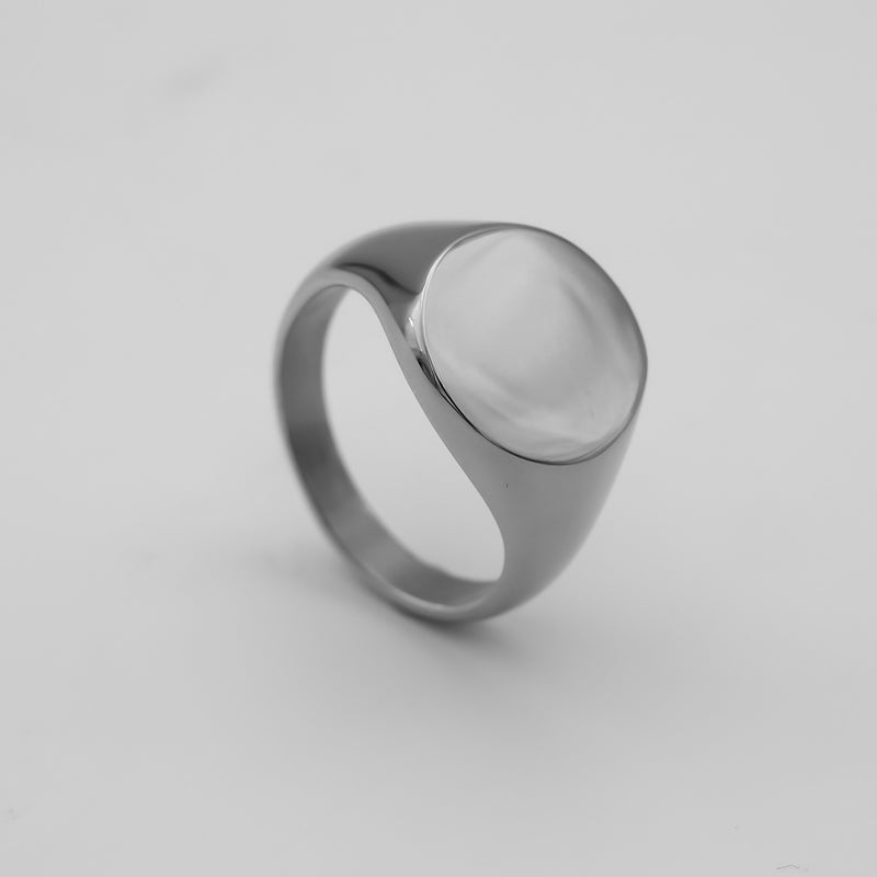 Classic Round Signet Ring