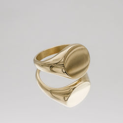 Classic Round Signet Ring