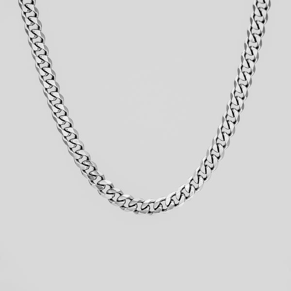 Curb Link Chain | Silver