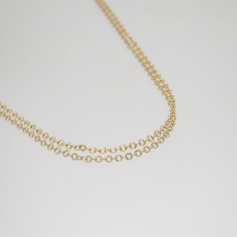 Paris Link Chain | Gold