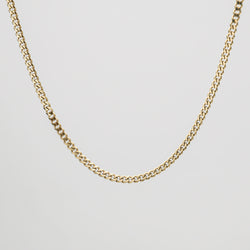 Curb Link Chain 3.5mm | Gold