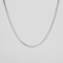 Herringbone Snake Chain | Silver