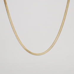 Herringbone Snake Chain | Gold