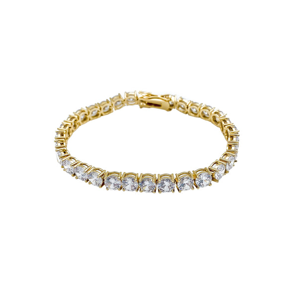 Tennis Bracelet | Gold